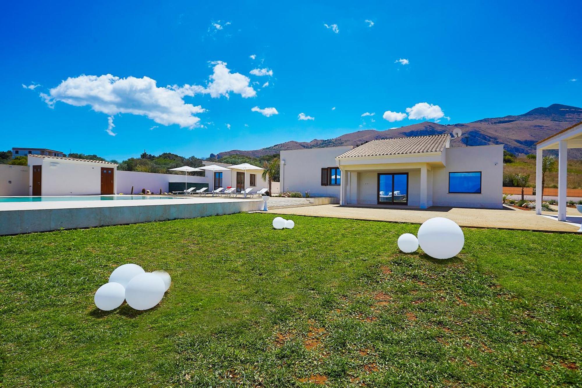 Villa Etesiae Castellammare del Golfo Ngoại thất bức ảnh